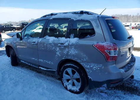 2015 Subaru Forester 2.5I Premium из США, поврежденный, VIN JF2SJADC8FG579451